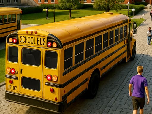 School Bus Driving Game